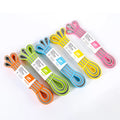 100% Natural Latex Double Color Gym Loop Elastic Resistance Bands 3-Piece Combo Set 208CM Durable