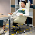 Light Luxury Leather Comfortable Sedentary Computer Office Study Desk Chair