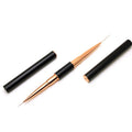 YALIXIN Professional Nail Painting Drawing Liner with Metal Handle Custom Logo Double-Head Pen Nails Art Nail Brush 5MM-25MM