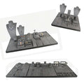 SUNDO Hot Sales Grey Velvet Jewellery Display Prop Set High Quality Microfiber Fabric Jewelry Storage Display for showcase