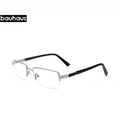 B-062.62 High End Men Classic Semi Metal Eyeglasses Frame