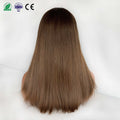 Fasimei Factory Luxury Human Hair Russian Hair Jewish Wig Natural Wavy Lace Top Jewish Kosher Wig