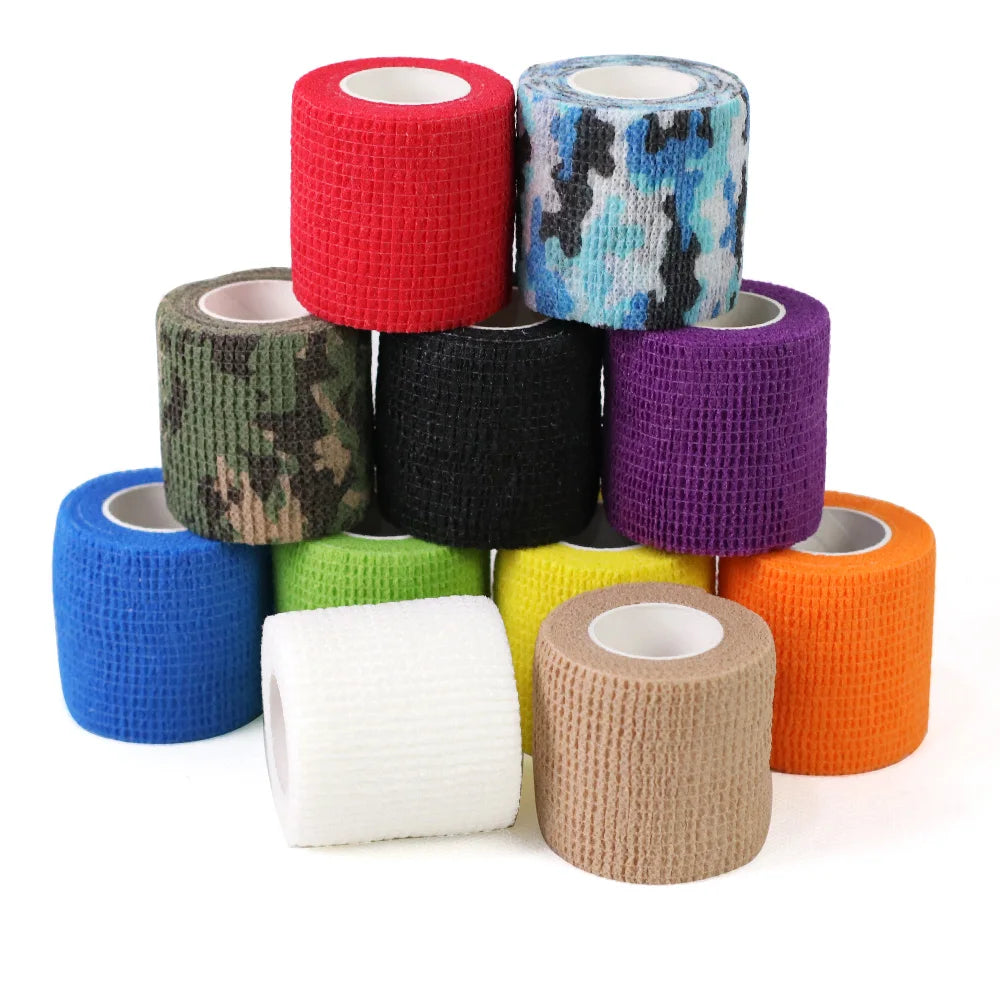 Aranea Home-Care Non-Woven Eco-Friendly Water Resistant Self-Adherent Thumb Tape 5cm Width 4.5m Length Easy-Tear Skin-Friendly
