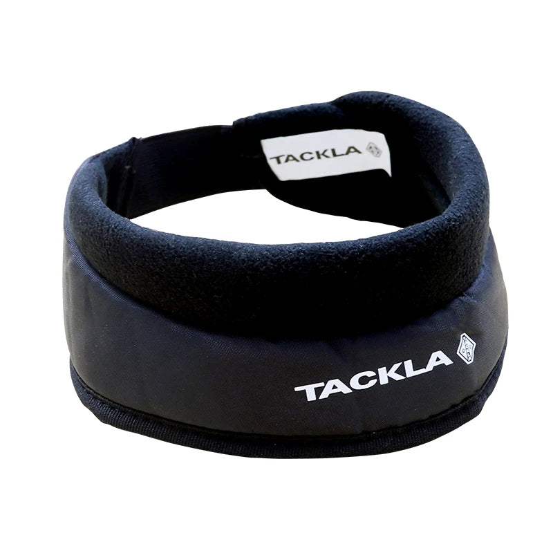 TACKLA Encrypted Nylon Anti-Knife Neck Protector Waterproof Breathable Features Telescopic Belt Design for Hockey Fight Sports
