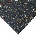 Gym Rubber Floor Squares Laminated Rubber Floor EPDM Granules Gym Flooring Rubber Tile