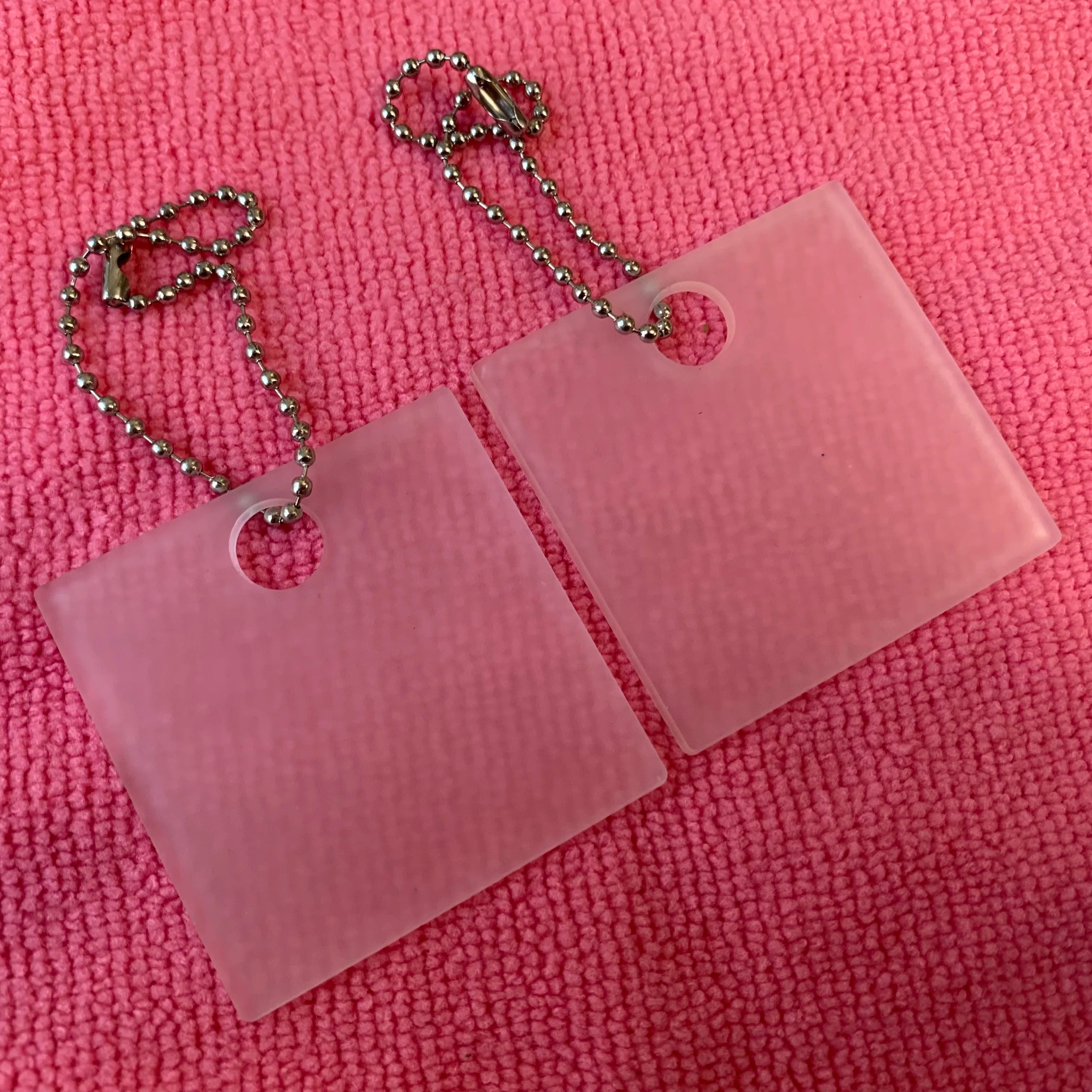 Universal Blank Transparent Label Rubber Hang Tagstandard Quality Empty logo clear Silicone Rubber Clothing Tag
