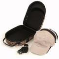 Factory Custom Hard Hat Case for 6 Baseball Caps Hat Carrier Travel Case With Adjustable Shoulder Strap and Rubber Handle
