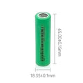 EV INR18650  25P 2500mAh INR 18650 12C 3.7V Cylindrical Lithium Li-ion Battery Cell 18650
