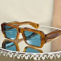 MLM 2406 Vintage Sunglasses Men Acetate Thick Frame Fashion Polarized Shades Men UV400 Handmade Women Personalized Sun Glasses