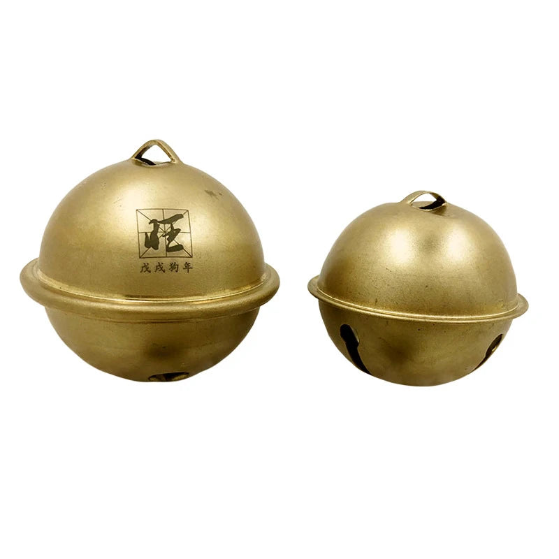 New Christmas Tree Decoration Bell Home Decoration Bell DIY Jewelry Accessories Copper Bell