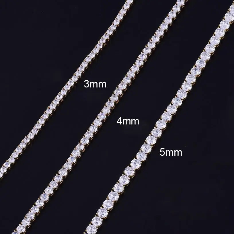 Starsgem 18K 14k Gold Tennis Bracelet Mounting Solid Gold Moissanite Tennis Bracelet