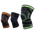 Nylon Cotton Sports Compression Winding Knitted Knee Pads Tactical Soft Protective Gear Riding Running Custom Logo Outdoor Use