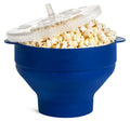 Free Shipping Family-Size Microwave Popcorn Maker Silicone Bowl