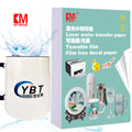 Film Free Laser Water Transfer Waterslide Decal KeMeng KM Model DIY Glass Ceramics Metal A2/A3/A4/A5 Custom Logo Vivid Color