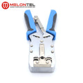 MT-8106R  Network Cable Crimp Hand Tool for 4P 6P 8P AMP Crimping Tool with Ratchet 203mm Type for STP Plug