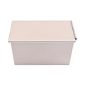 For WK9088 Bakeware Baking Tool Carbon Steel Non Stick Corrugated for Gold Eco-Friendly Home Kitchen Toast Mold Box