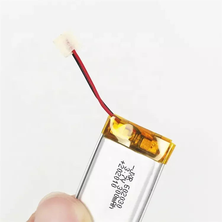 3.7V Li-Polymer Lipo Battery 602030 300mAh Bluetooth Headphone Small Battery JXR902030 800 Cycles 7g