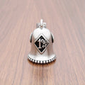 Custom Knot Biker Skull Head Guardian Bell Pendant 1% Bell Helmets Guardian Bell Motorcycle Support Necklace