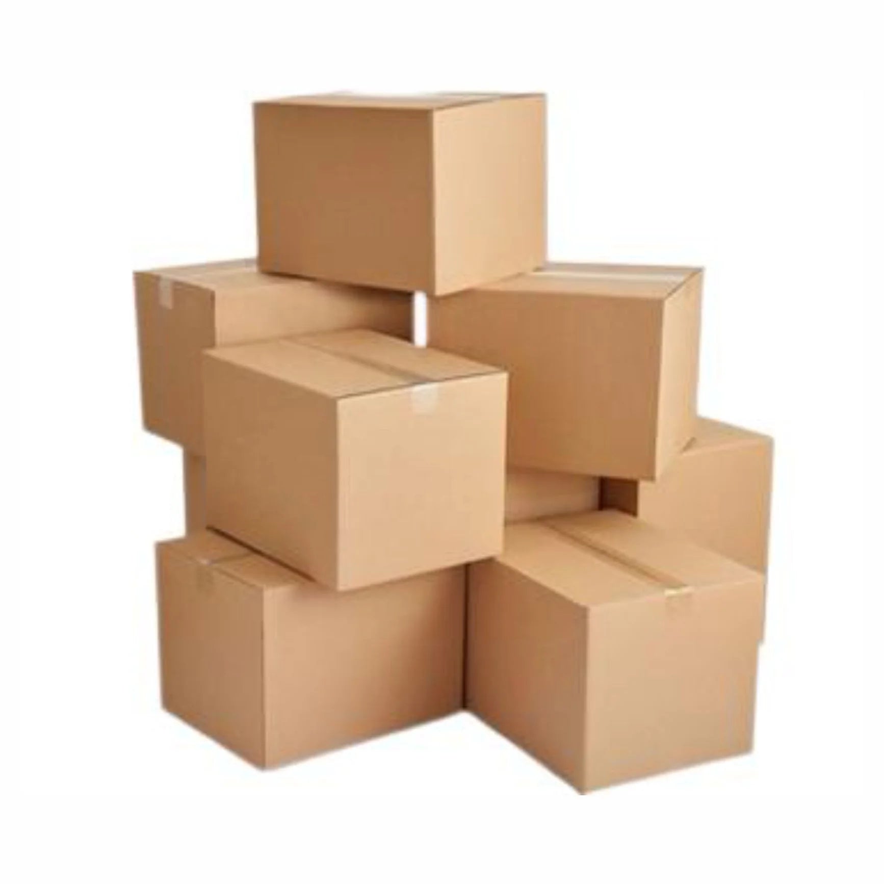 No Printed Wholesale Shipping Boxes Packaging Standard Corrugated Recycled Paper Box for Mailing