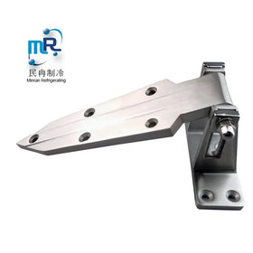 1480S Industrial Stainless Steel Adjustable Cold Room Door Hinges 180 Opening 8mm Base Wire Drawn Surface Total Project Doors