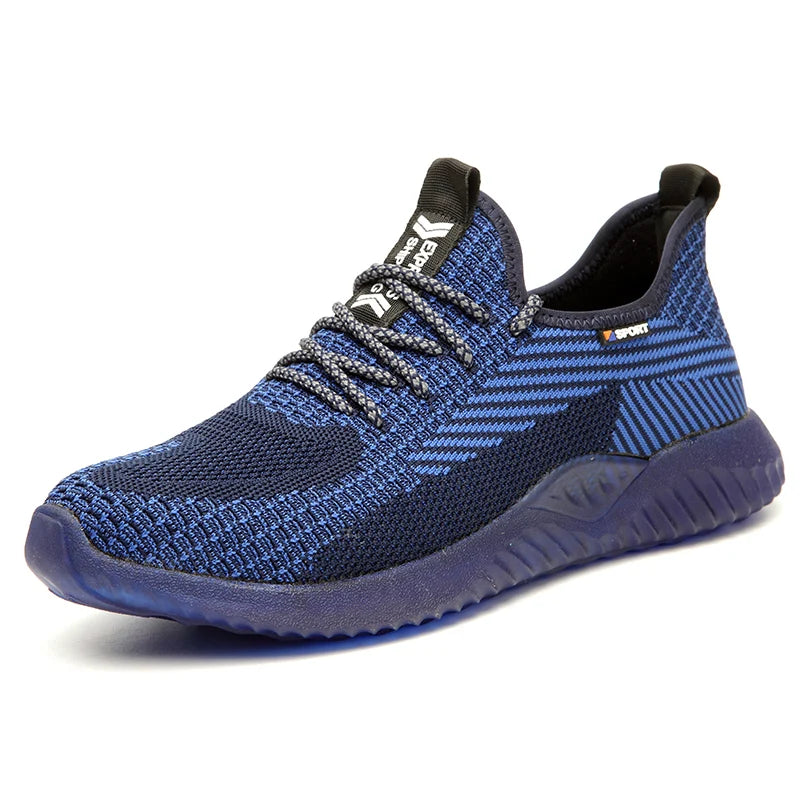 JIANKUN CE UKCA ATSM Certificate Anti Impact/puncture/slip/smash Steel Teo Sport Sneaker Casual Safety Shoes