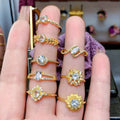 Hot Selling Designer Oval Cut Aquamarine Engagement Wedding Band Luxury 925 Silver Classic Style for Women for Parties