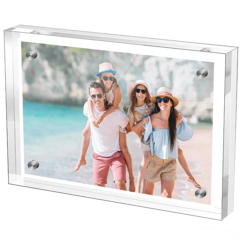 Wholesale 5x7 Inch Clear Acrylic Decorative Photo Frame
