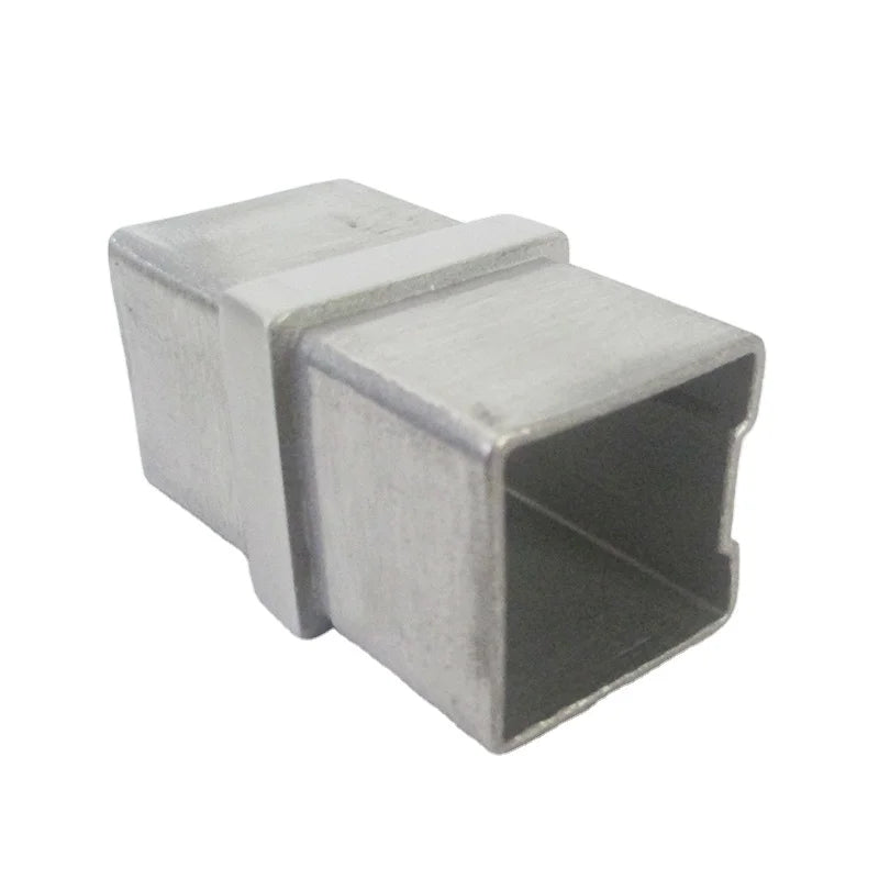 316 Stainless Steel square Pipe Joiners for Handrails Balustrades
