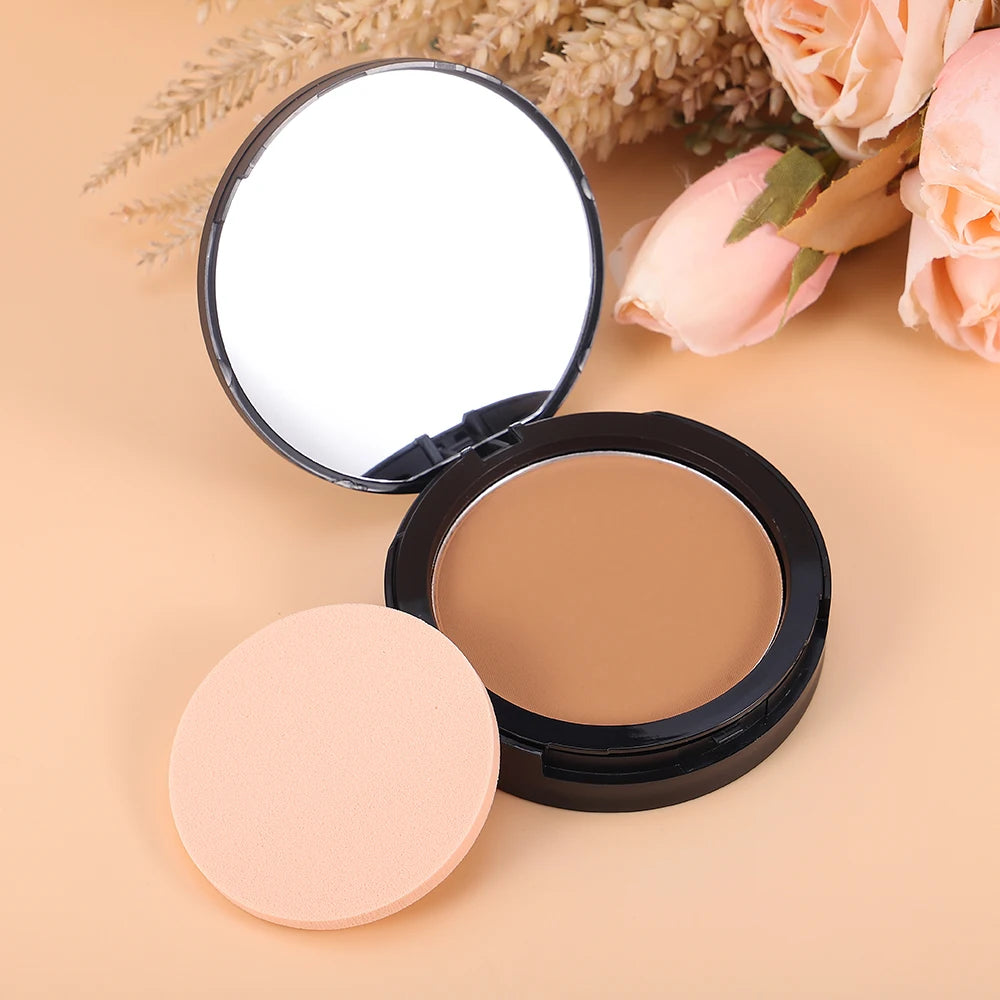 Long Lasting Perfect Makeup Face Powder Foundation Setting Powder for All Skin Pressed Powder