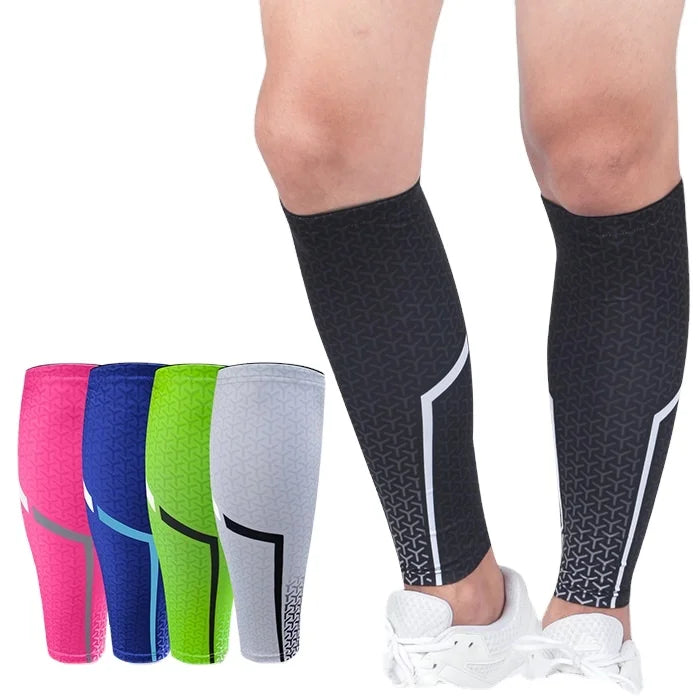 Compression Sleeve Sports Non-Slip Leg Support Football Outdoor Sport Cycling Shin Guard Sleeve