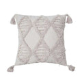 Innermor Boheme Luxury Home Decor Cushions Man-Made Nordic Style Embroidered Tufted Pillow Case Ivory Cream for Hotel Sofa Set