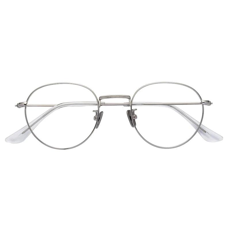 European Style Square Vintage Eyeglasses Frame Classic Metal Optical Men Eyeglasses Frames
