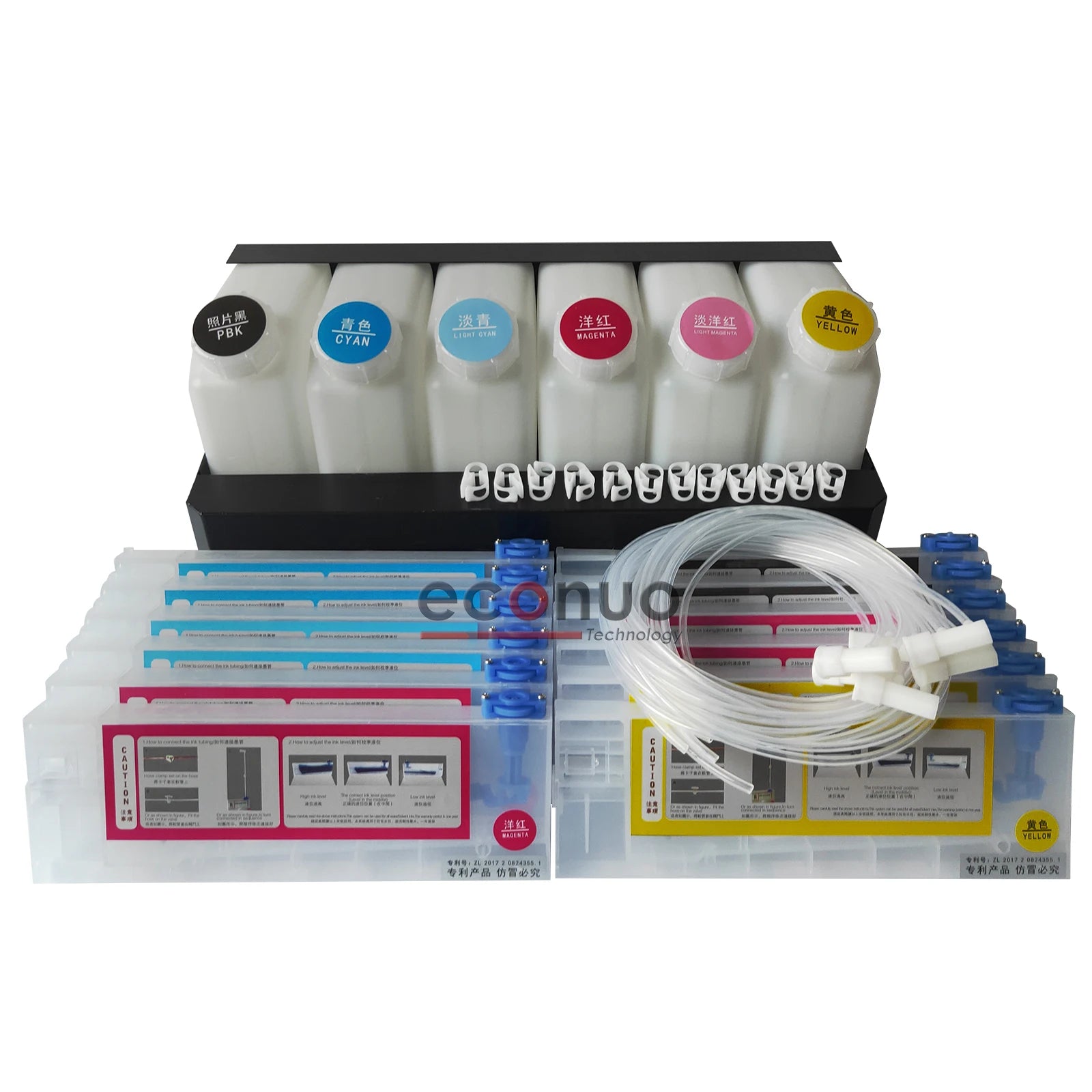 6+12 Tank Refill Ink Cartridge Bulk Ink Ciss System for Roland BN-20 BN-20A VS300 RS540 XR640 RF640 SP300 Printer
