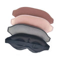 Cotton 3D Memory Foam Elastic Sleep Mask with Super Soft Oversized Contoured Design for Home & Travel Dark Circles Relief