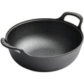 Factory Wholesale Cast Iron Pre-Seasoned Non-Stick Roaster Pan  with Glass Lid  for Cooking