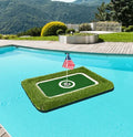 Hot Selling Water Golf Putting Practice Mat Golf Percussion Mat Floating Green Mat for Backyard Game Summer Swimming Pool Yard