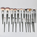 Professional 24-Piece Luxury Makeup Brush Set for Women Foundation Blush Eyeshadow Cosmetics Blending Tools for Face Use