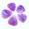 2025 Oem Custom logo Amethyst Guitar Pick on Hot Sale Crystal Stone Guitar Pick