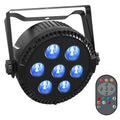 42W Black Dmx512 Stage Lights for Disco Dj Bar Club Night Shows Concerts Church Moving Lighting Lamp Effect Equipment