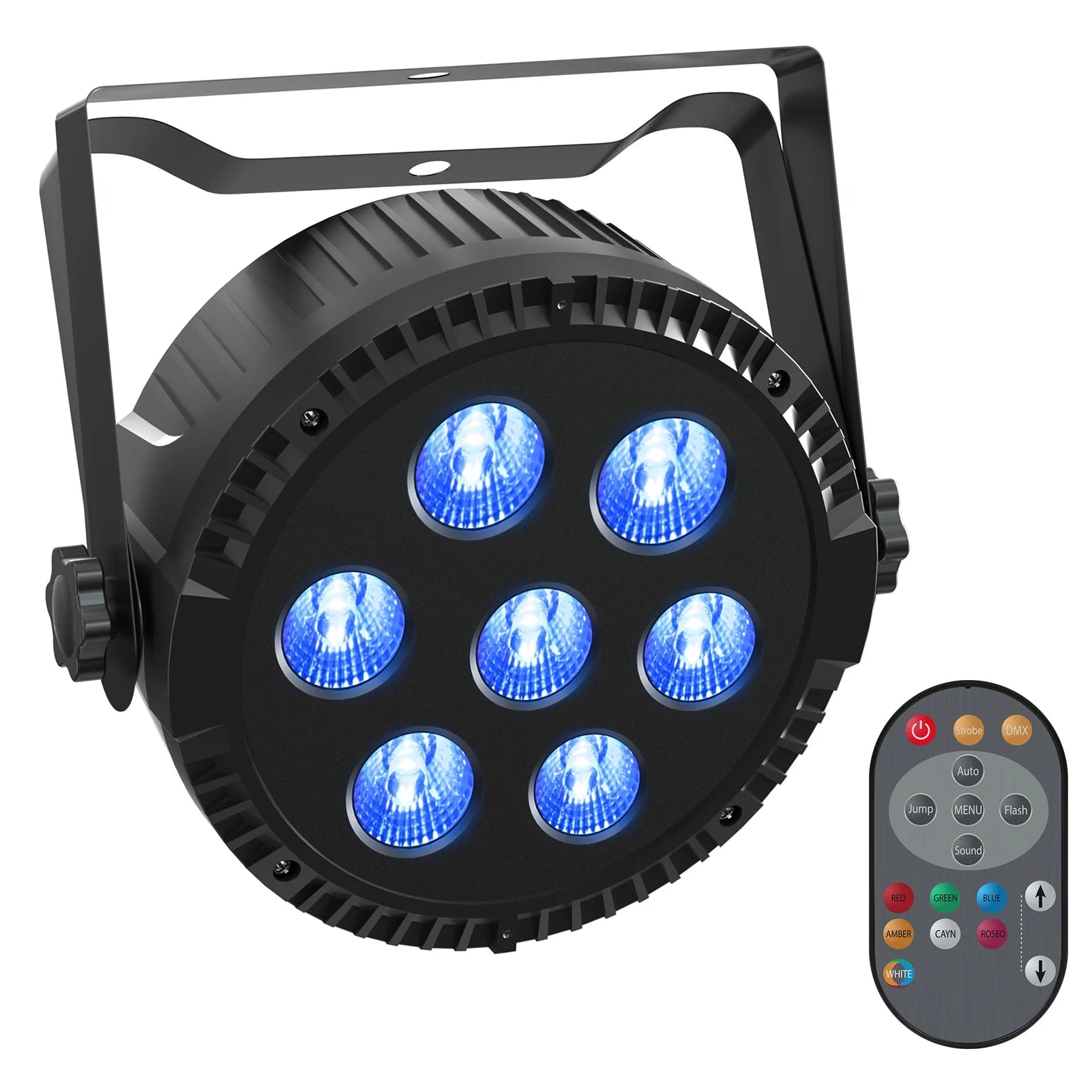 42W Black Dmx512 Stage Lights for Disco Dj Bar Club Night Shows Concerts Church Moving Lighting Lamp Effect Equipment