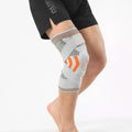 2022 Hot Sale Silicone Sport Knee Brace Double Bandage Breathable High Elastic Compression Protective Basketball Knee Support