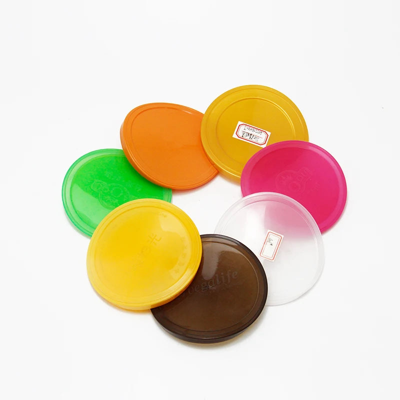 75mm Diameter 300# Aluminium Metal Tin Can PE Plastic Lid Bottle Closures & Lids