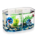 Factory Direct Octagonal Fish Aquarium Betta Tank Acrylic Self-Cleaning Fish Bowl Small Shrimp Tank