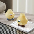 Flolenco Home Decor Cartoon Glass Vases Mini Tabletop Flower Vase Interior Living Room Decoration Accessories