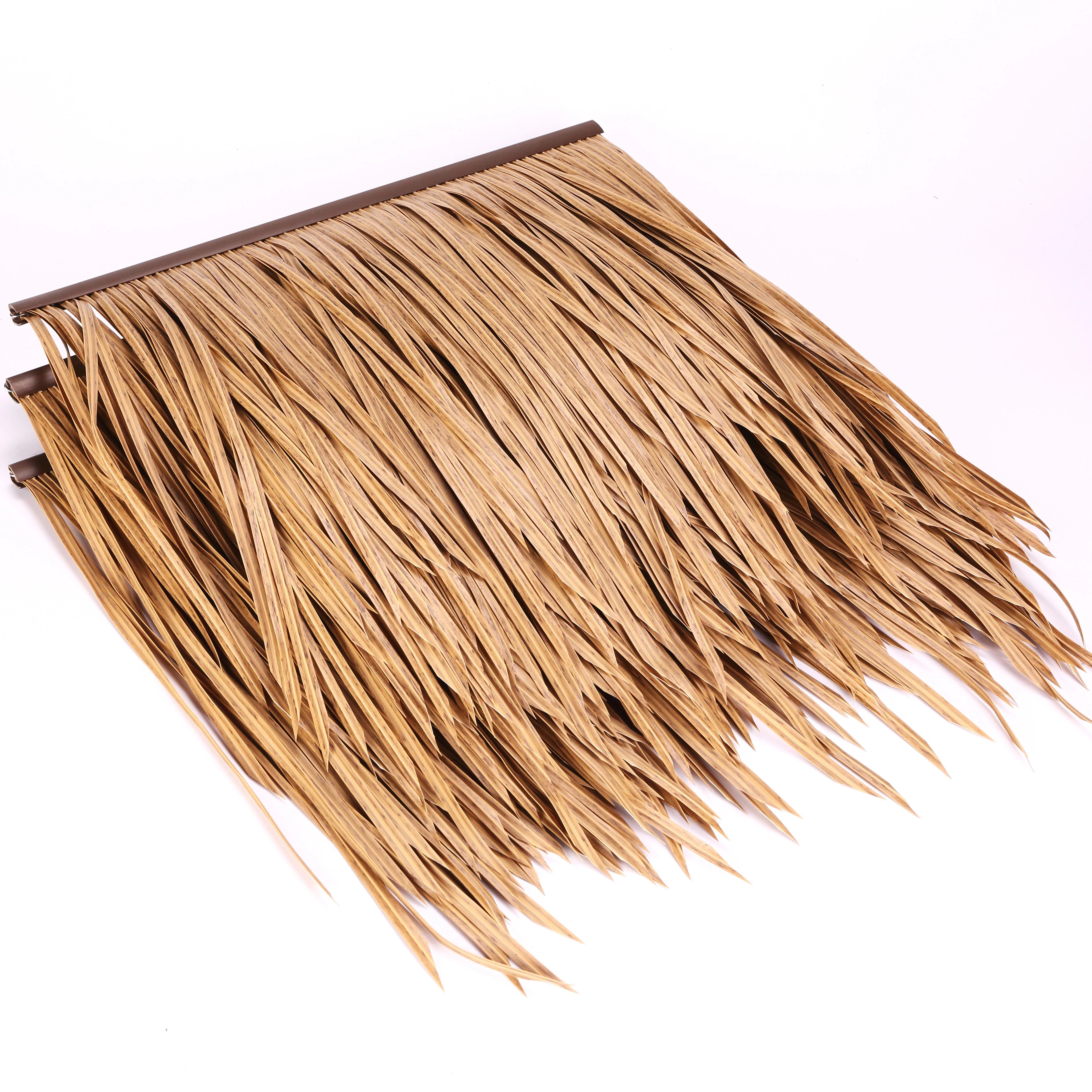 Traditional Design Artificial Reed Thatch Leaf Plain Roof Tiles for Hotel Application