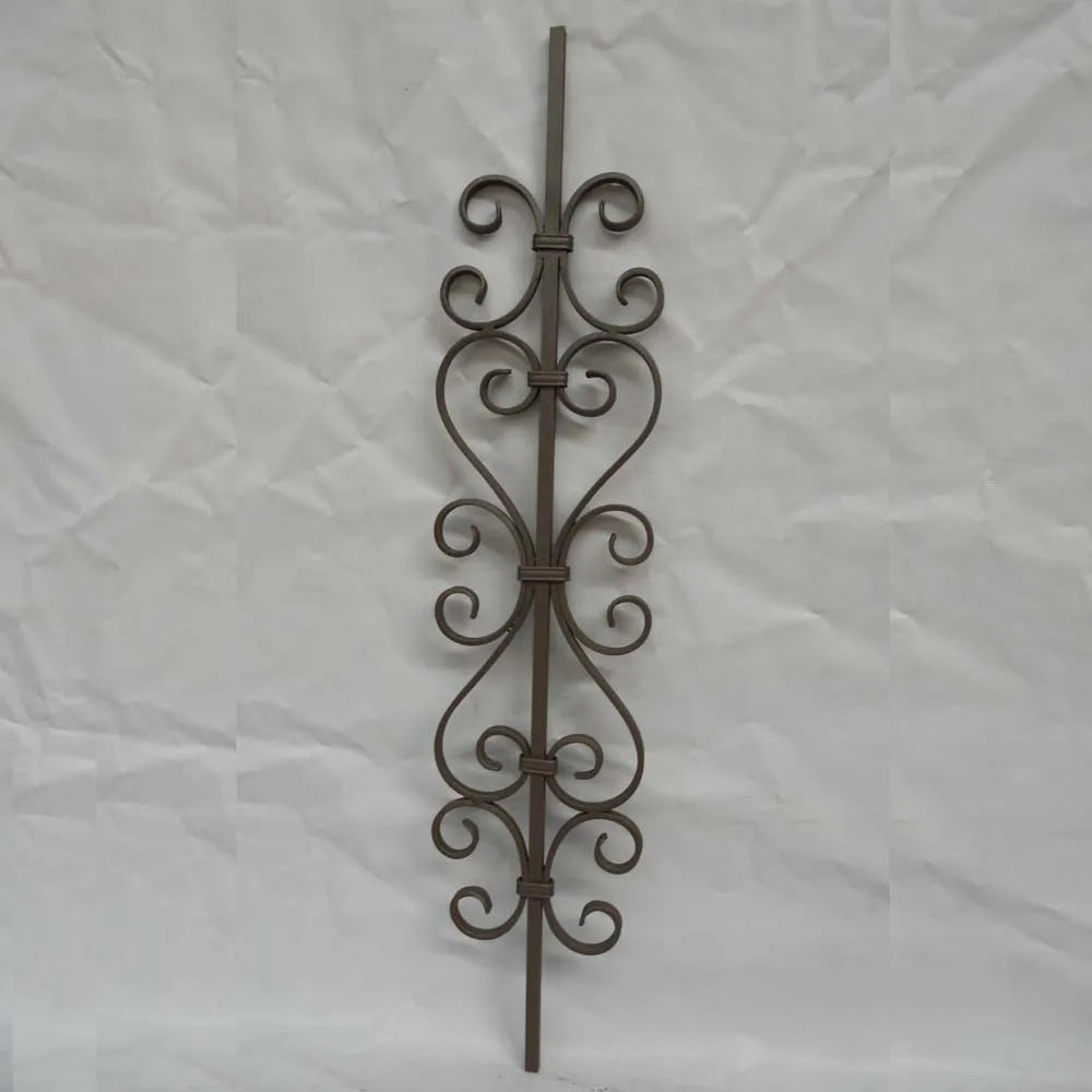 Wrought Iron Components Stair Parts Baluster  for Balcony Railing Handrail Gate Fence Parts