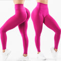 AOLA Women's High Waist Tummy Control Yoga Leggings Custom Quality Sport Fitness Pants with Solid Pattern