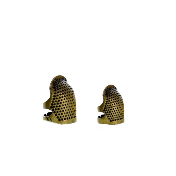 Wholesale in Stock Antique Finger Protector SewingTools Adjustable Metal Sewing Thimble