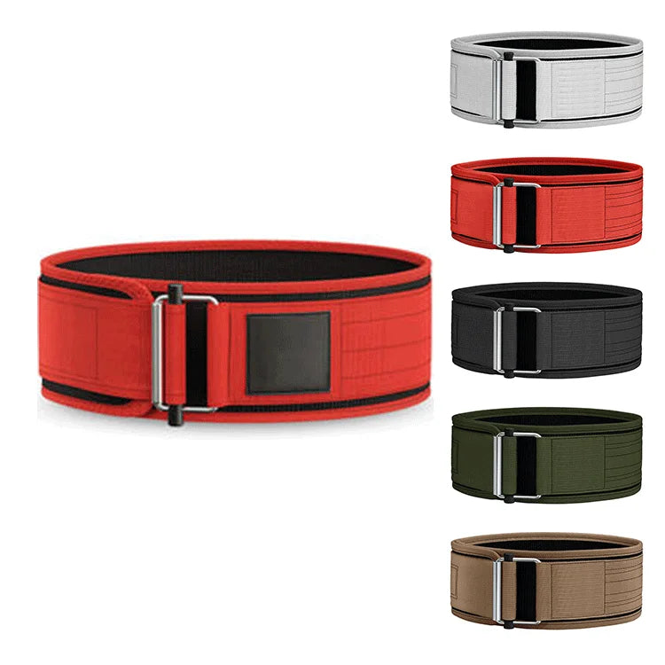 FDFIT Wholesale Gym Endurance Training 10mm Leather Powerlifting Weight Lifting Belt Custom Logo