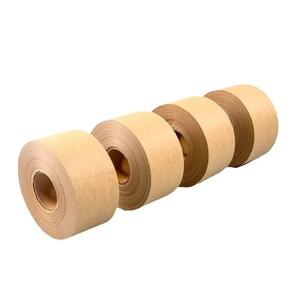 Custom Water-Activated Self-Adhesive Kraft Paper Tape Acrylic-Powered Packing Tape